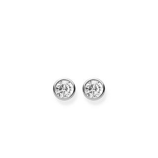 Thomas Sabo  Boucle d'Oreilles Weiß Stein 