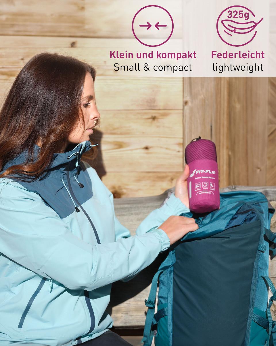 Fit Flip  Hüttenschlafsack 