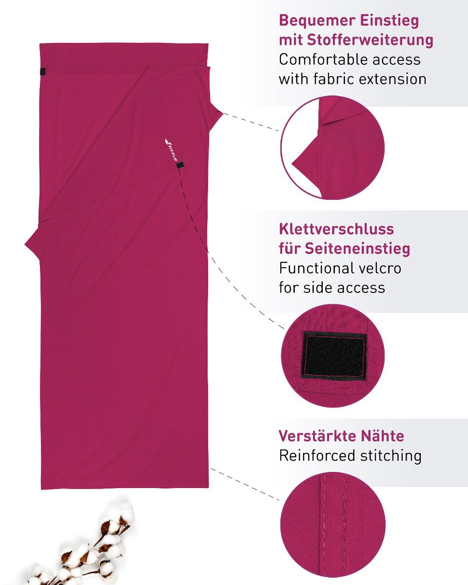 Fit Flip  Hüttenschlafsack 