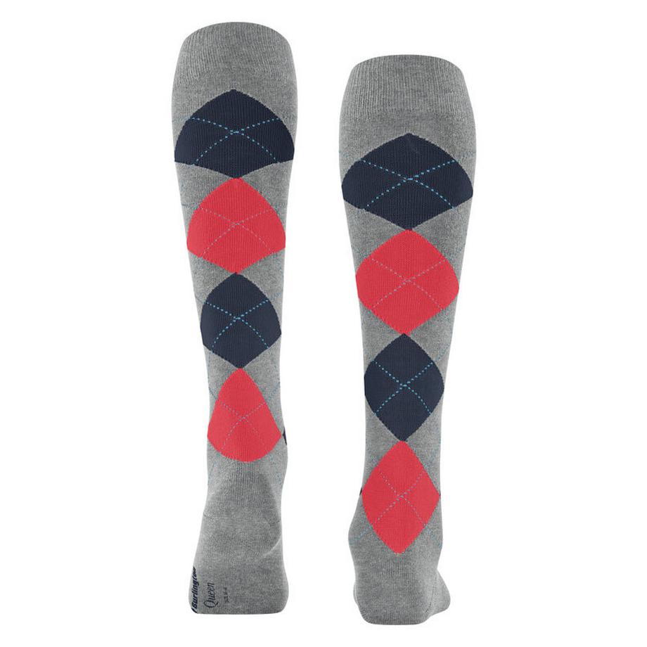 Burlington Queen Argyle Chaussettes de genou  