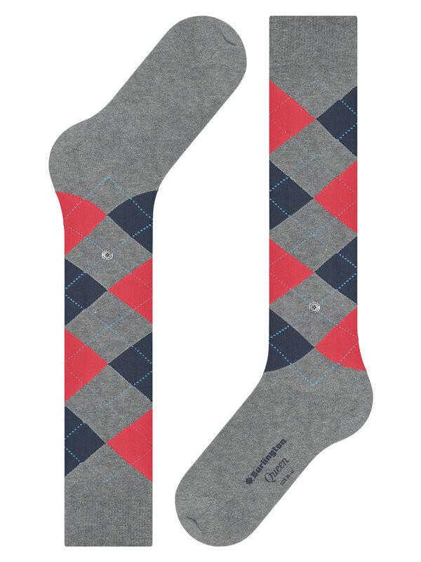 Burlington Queen Argyle Chaussettes de genou  