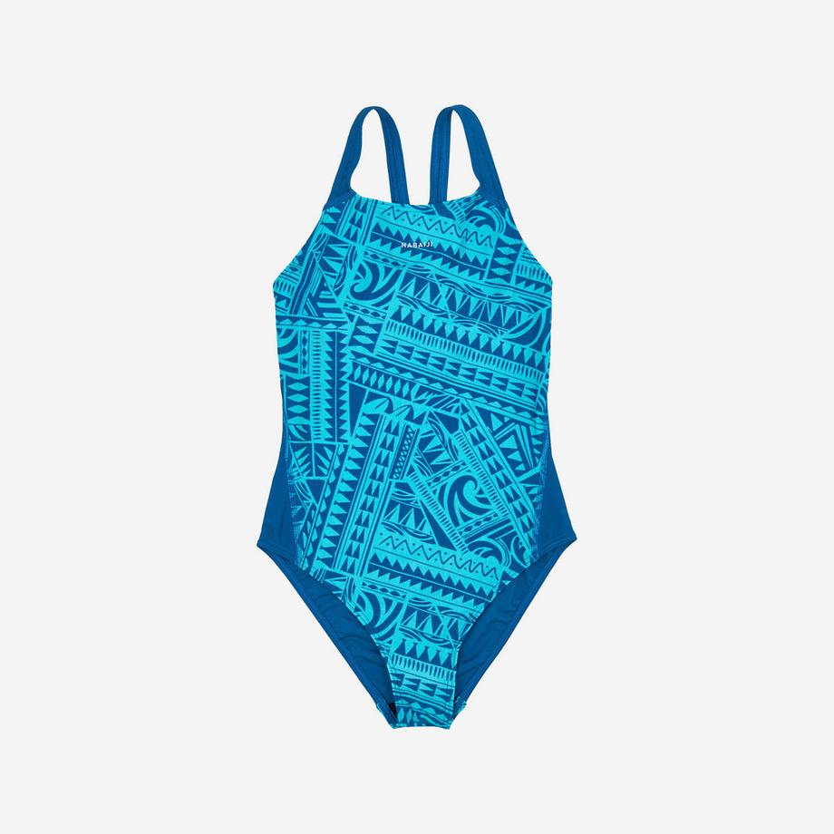 DECATHLON  Badeanzug Schwimmen Mädchen Teenager, Kamyleon fatu 