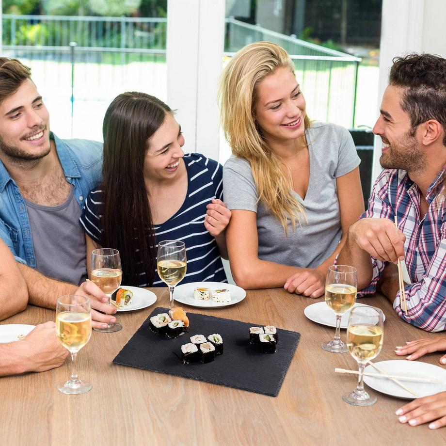 B2X  Tuiles d'ardoise oblongues en lots de 6 