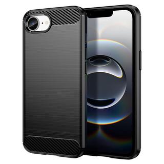 Avizar  Cover silicone design carbonio iPhone 16e 