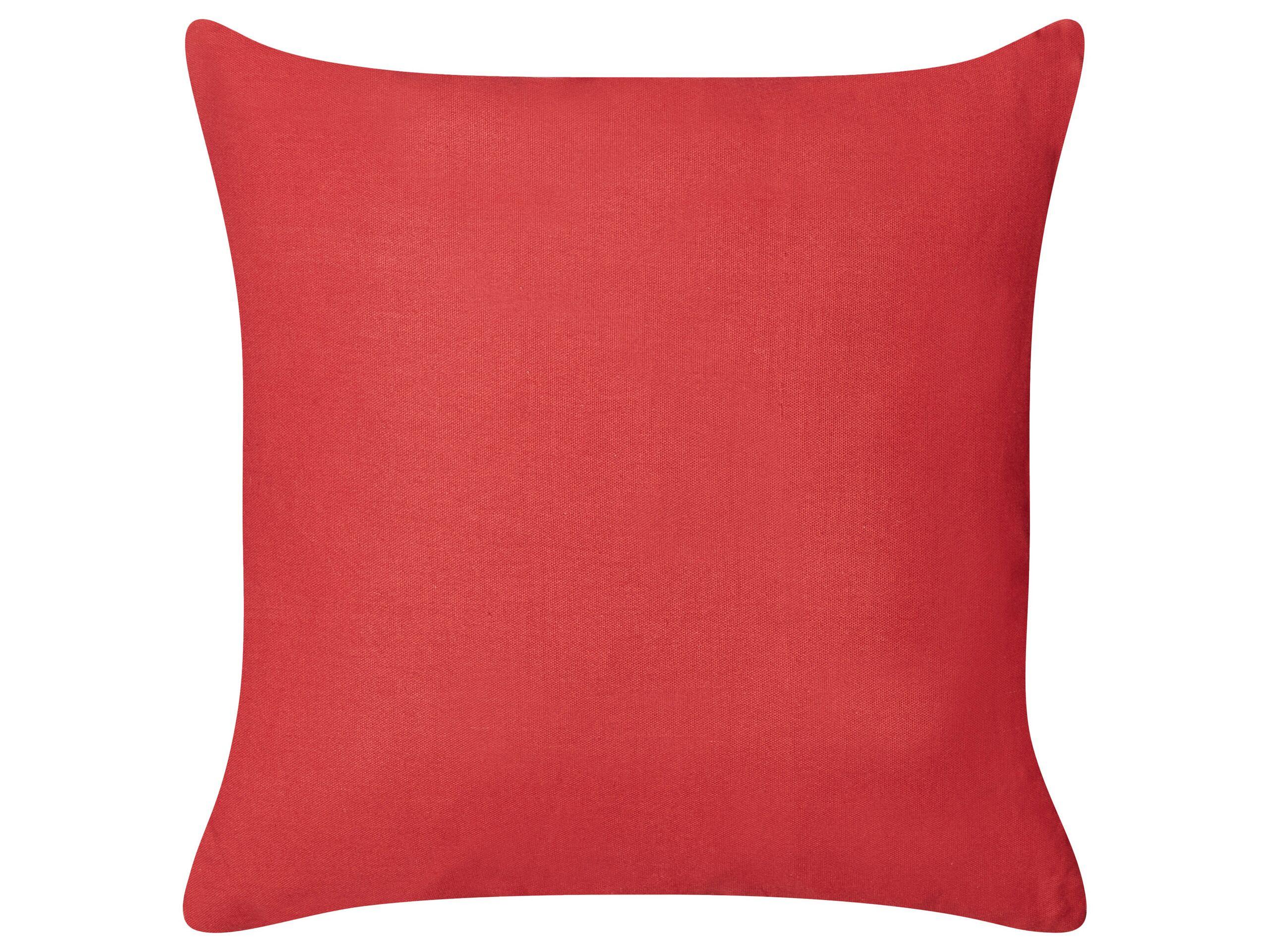 Beliani Lot de 2 coussins décoratifs en Velours Moderne BORONIA  