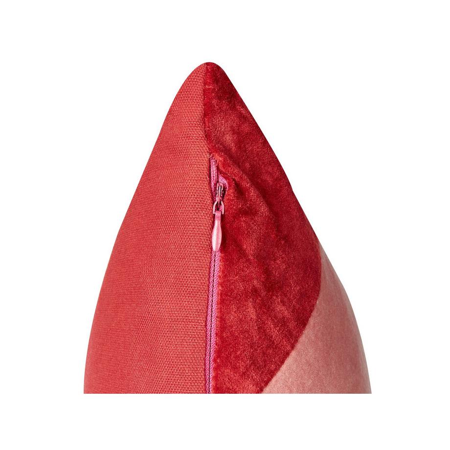 Beliani Lot de 2 coussins décoratifs en Velours Moderne BORONIA  