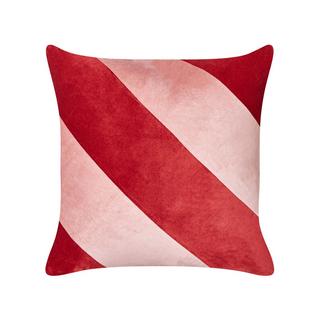 Beliani Lot de 2 coussins décoratifs en Velours Moderne BORONIA  