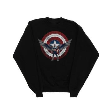 Falcon And The Winter Soldier Captain America Shield Pose Sweatshirt