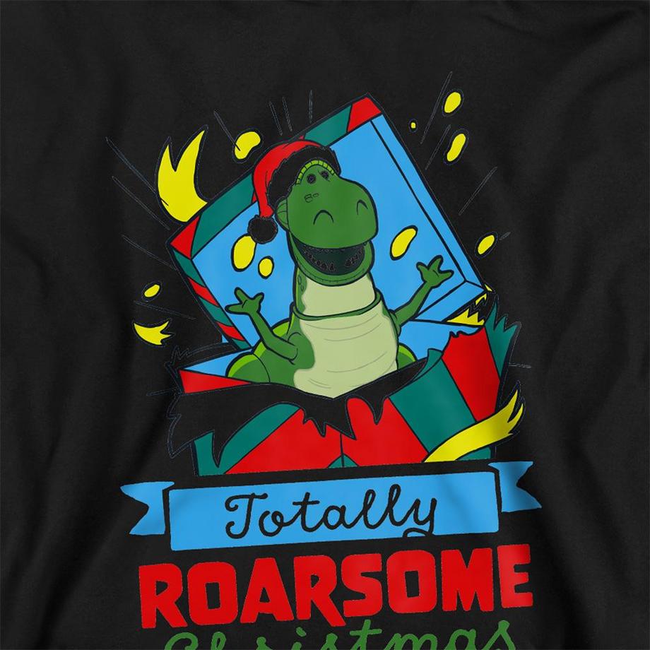 Toy Story  Totally Roarsome Christmas Felpa Con Cappuccio Rex Erica 
