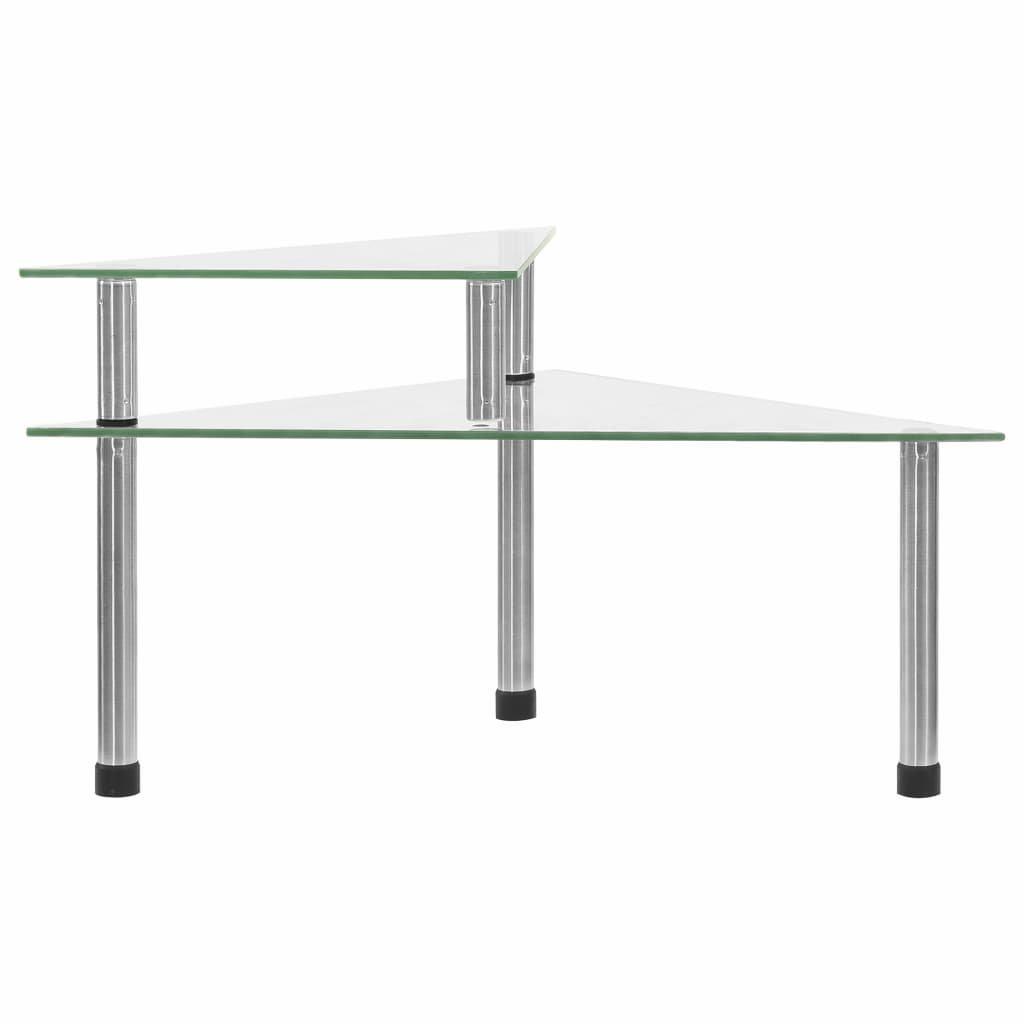 VidaXL Étagère de cuisine  verre trempé verre  