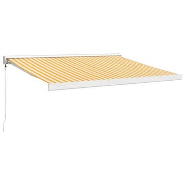 Auvent rétractable tissu