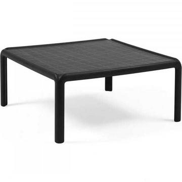 Table d'appoint de jardin Komodo anthracite années 70