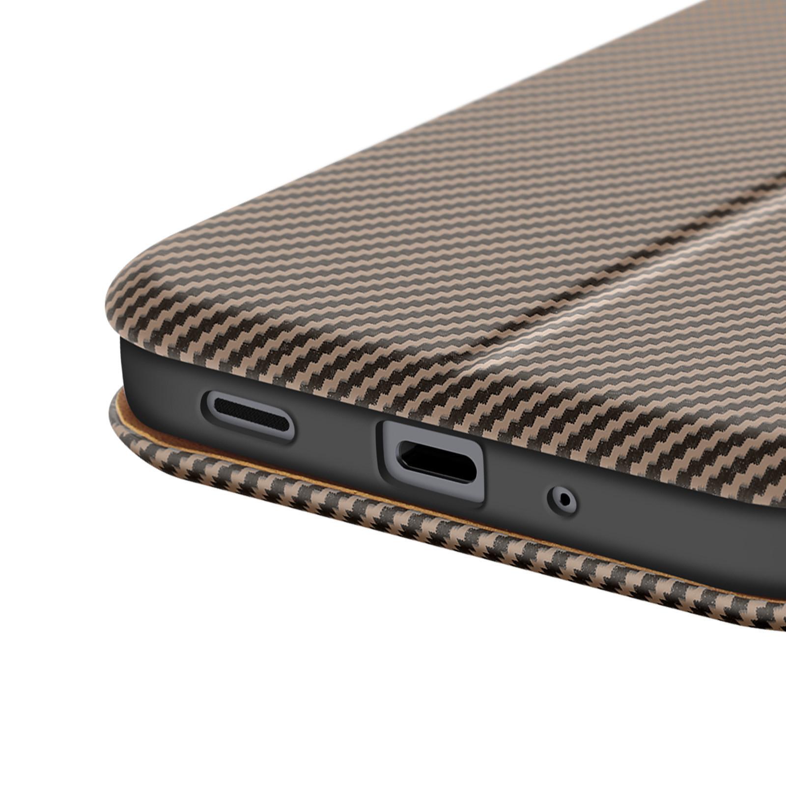 Avizar  Étui Folio Samsung A16 Carbone 