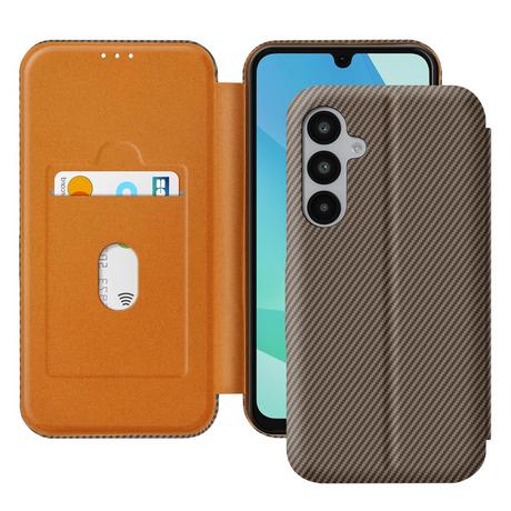 Avizar  Étui Folio Samsung A16 Carbone 