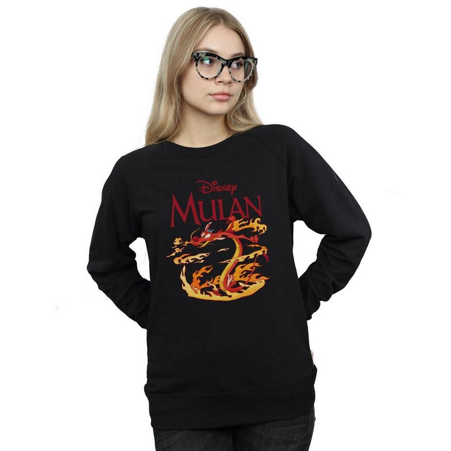Disney Mulan Dragon Fire Sweatshirt  