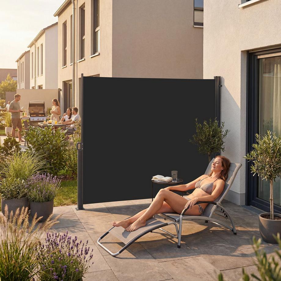 Tectake Tenda laterale  180 x 300 cm  