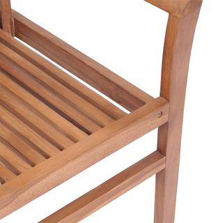 VidaXL Chaise de salle à manger bois  