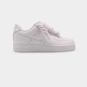 Nike Air Force 1 White - Rope Lace White