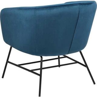 mutoni Fauteuil lounge bleu marine  