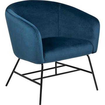 Fauteuil lounge Royal bleu marine