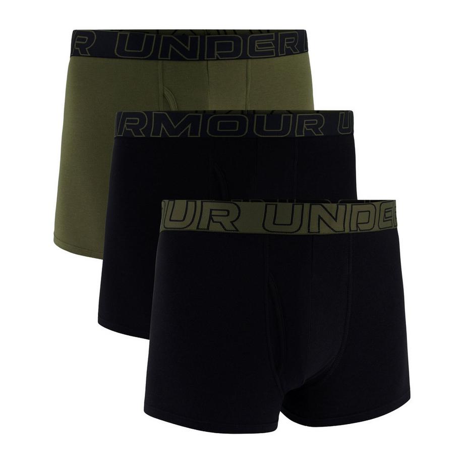 Boxer  Paquet de 3 Conforme à la silhouette-UA PERFORMANCE COTTON - SOLID 3 IN 3PK