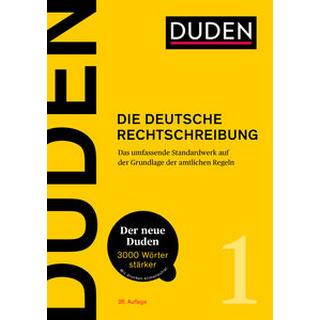 DUDEN  Duden - Die deutsche Rechtschreibung 