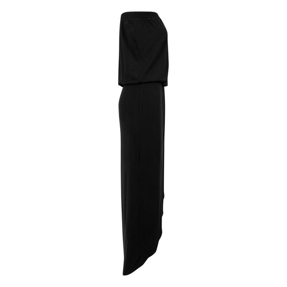 URBAN CLASSICS Robe Bandeau avec ourlet asymétrique  