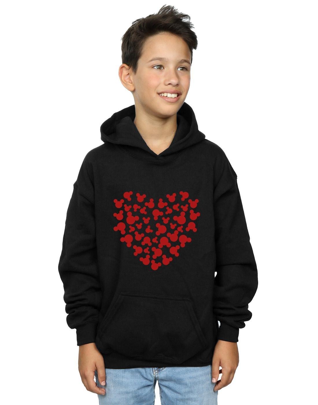 Disney  Mickey Mouse Heart Silhouette Kapuzenpullover 