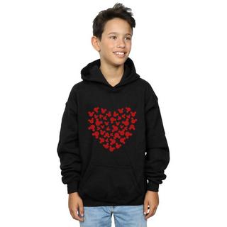 Disney  Mickey Mouse Heart Silhouette Kapuzenpullover 