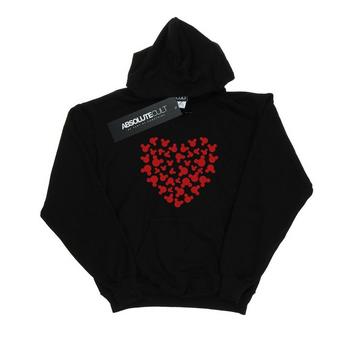 Mickey Mouse Heart Silhouette Kapuzenpullover