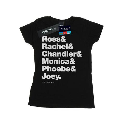 Friends  First Names Text TShirt 