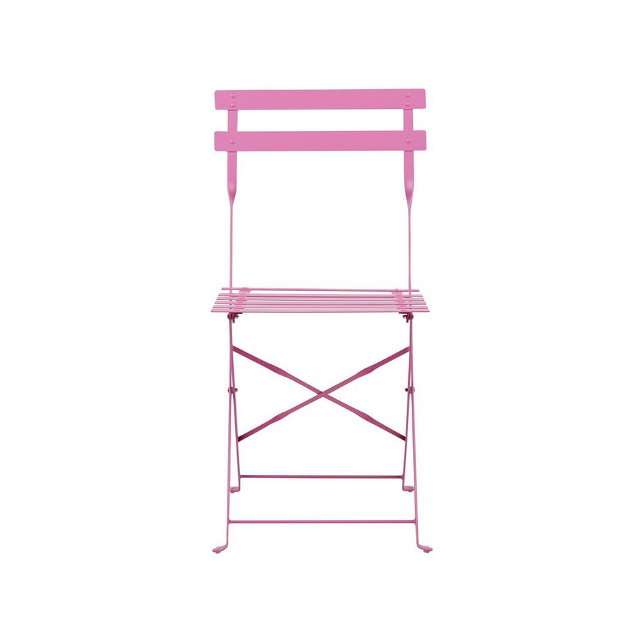 Beliani Bistro Set aus Stahl Modern FIORI  