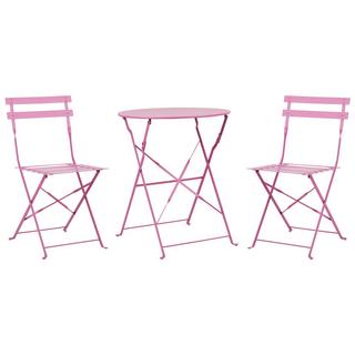 Beliani Ensemble pour bistro en Acier Moderne FIORI  