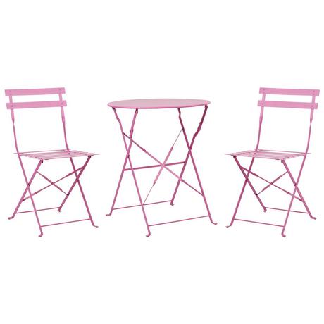 Beliani Ensemble pour bistro en Acier Moderne FIORI  