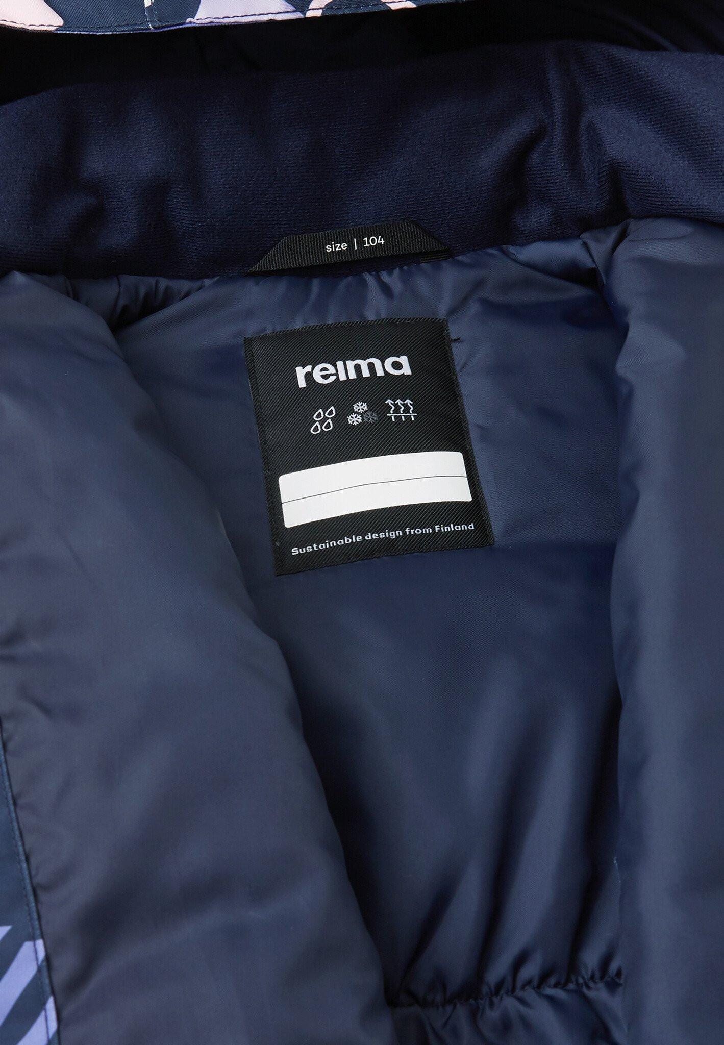 Reima  tec Mädchen Winterjacke Taho Navy 