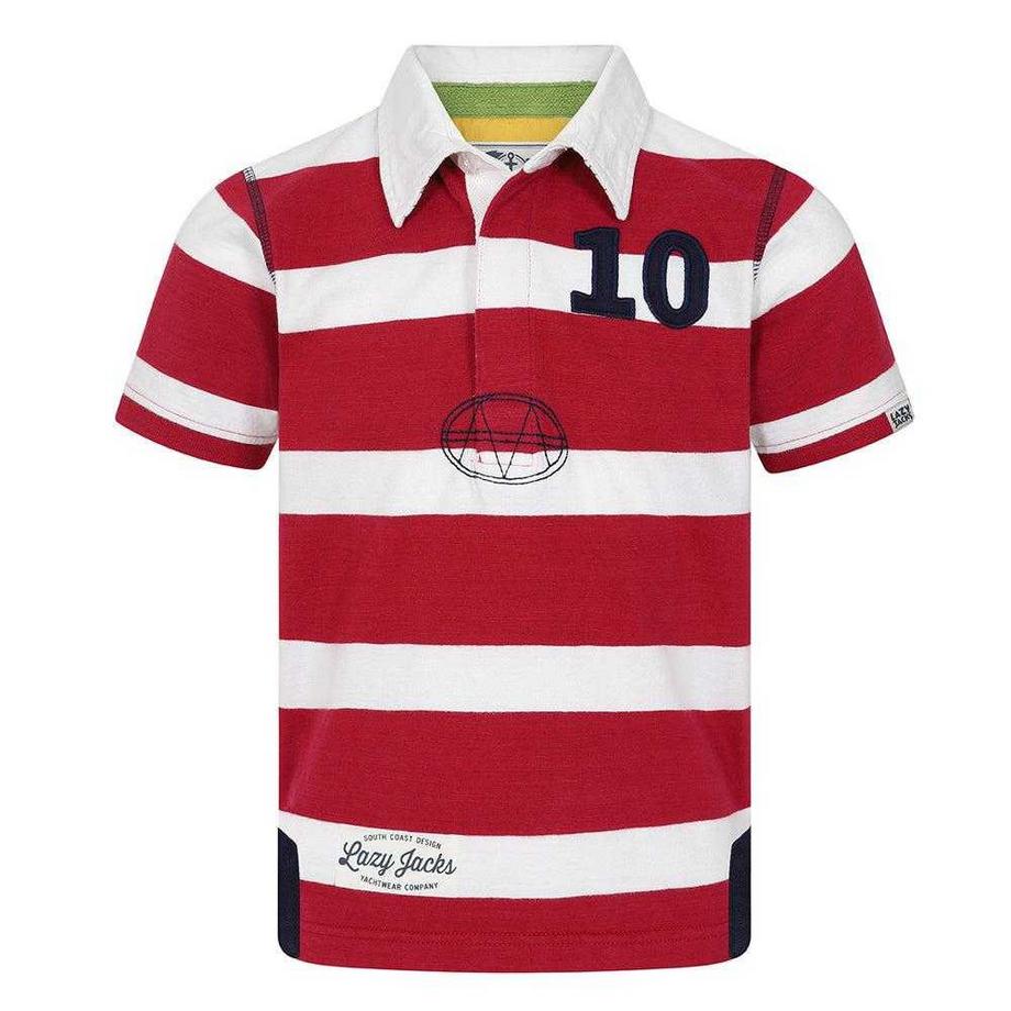 Poloshirt  ,  Rugby, kurzärmlig