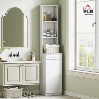 HOMCOM Armoire de toilette  
