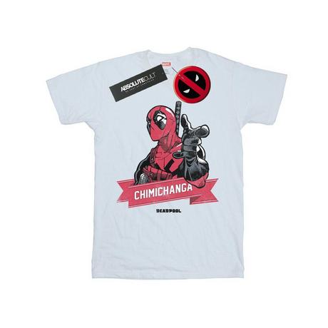 MARVEL Deadpool Chimichanga Finger T-Shirt  