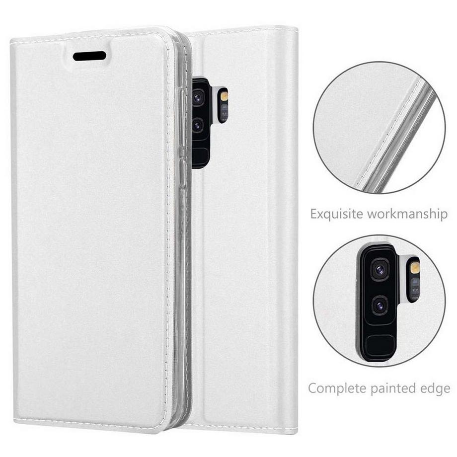 Cadorabo  Housse compatible avec Samsung Galaxy S9 PLUS - Coque de protection avec fermeture magnétique, fonction de support et compartiment pour carte 