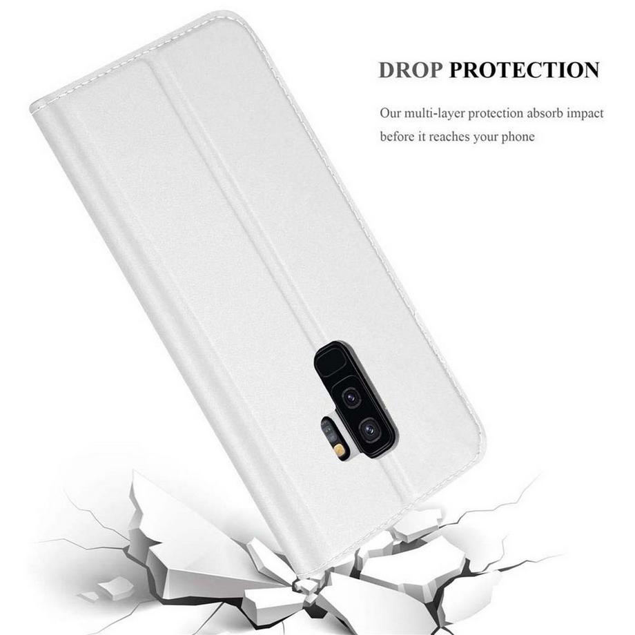 Cadorabo  Housse compatible avec Samsung Galaxy S9 PLUS - Coque de protection avec fermeture magnétique, fonction de support et compartiment pour carte 