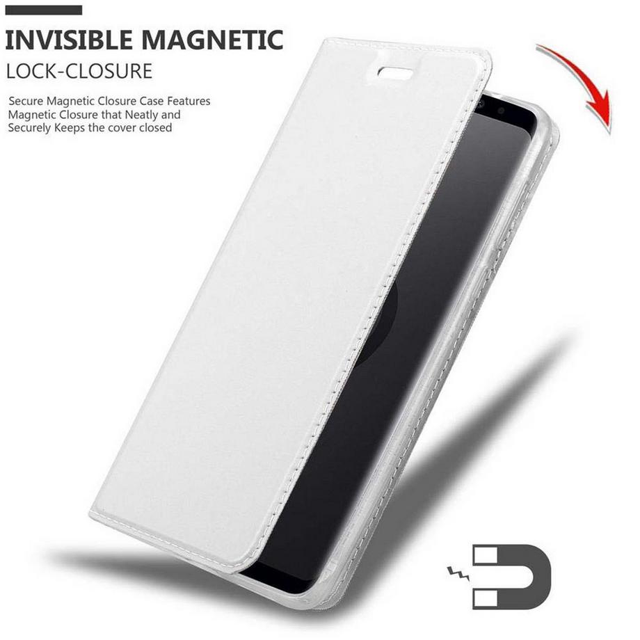 Cadorabo  Housse compatible avec Samsung Galaxy S9 PLUS - Coque de protection avec fermeture magnétique, fonction de support et compartiment pour carte 