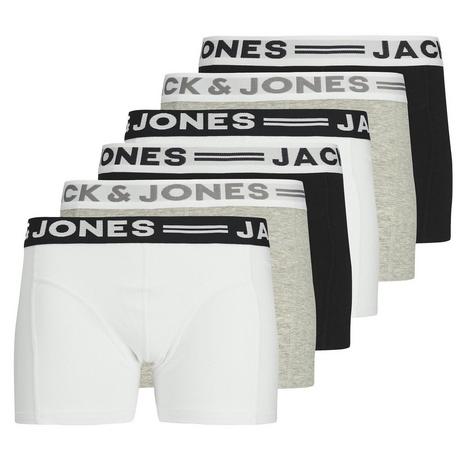 JACK & JONES  Boxershort -SENSE TRUNKS 6 PACK JNR NOOS 