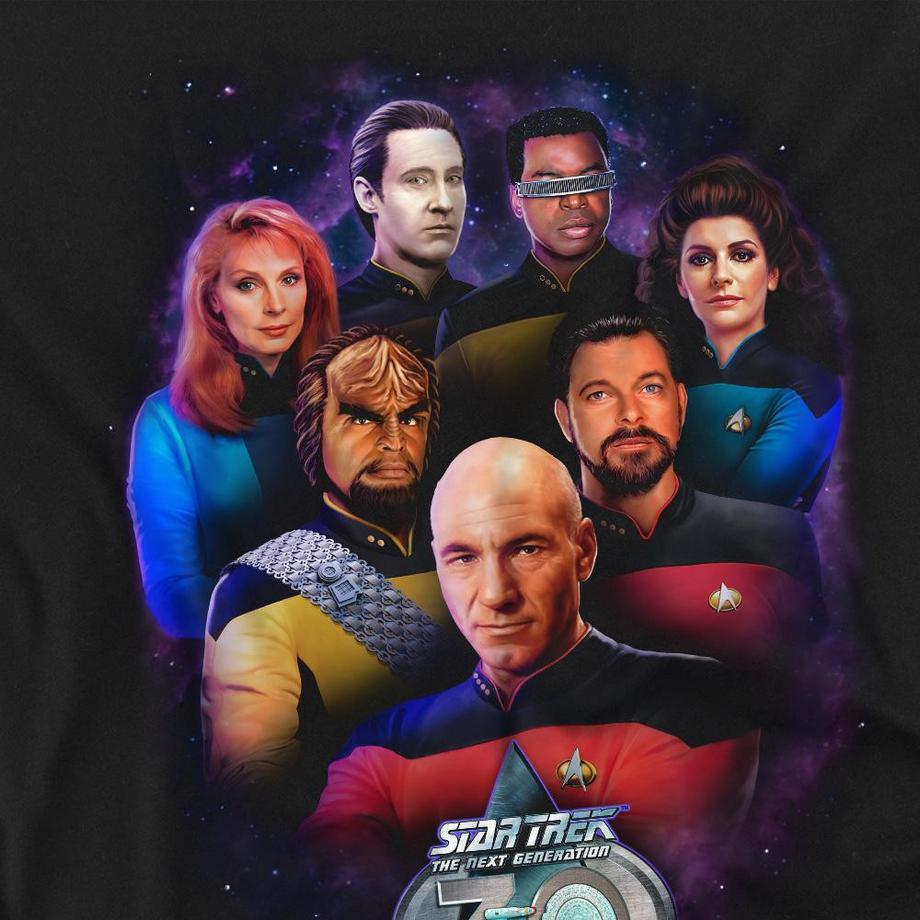 Star Trek Star Trek The Next Generation 30th Anniversary T-Shirt  