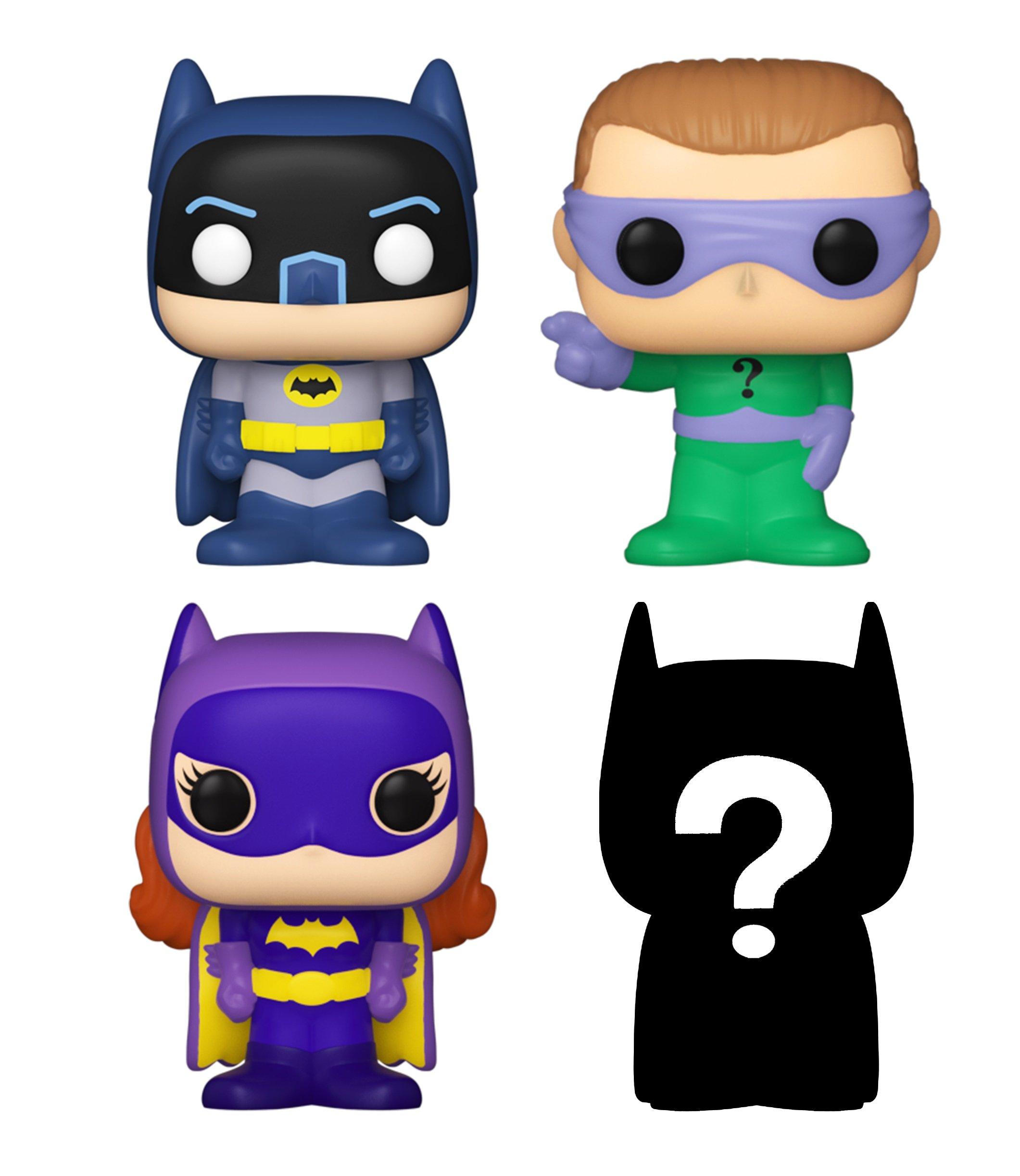 Funko  FUNKO BITTY POP! 4 Pack DC Comics : Batman Adam West 