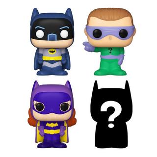 Funko  FUNKO BITTY POP! 4 Pack DC Comics : Batman Adam West 