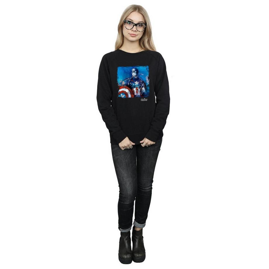 MARVEL Captain America Sketch Sweatshirt  