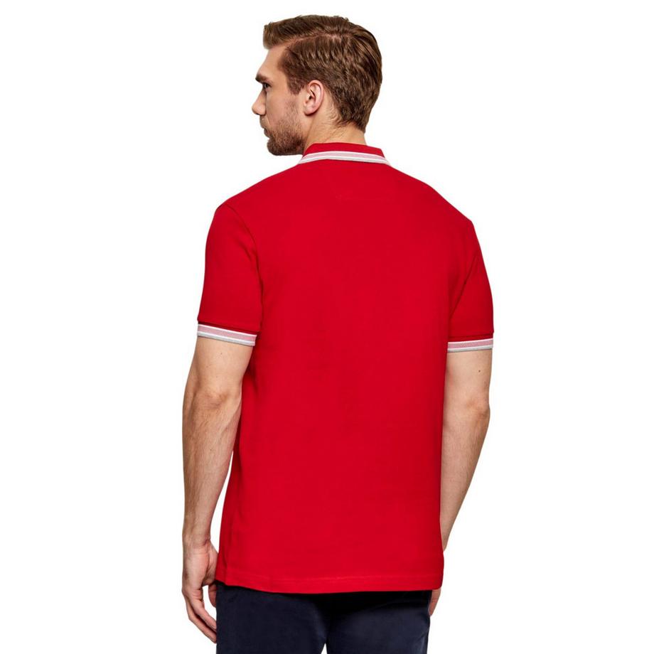 BOSS Polo Paddy con Bordo a Contrasto  