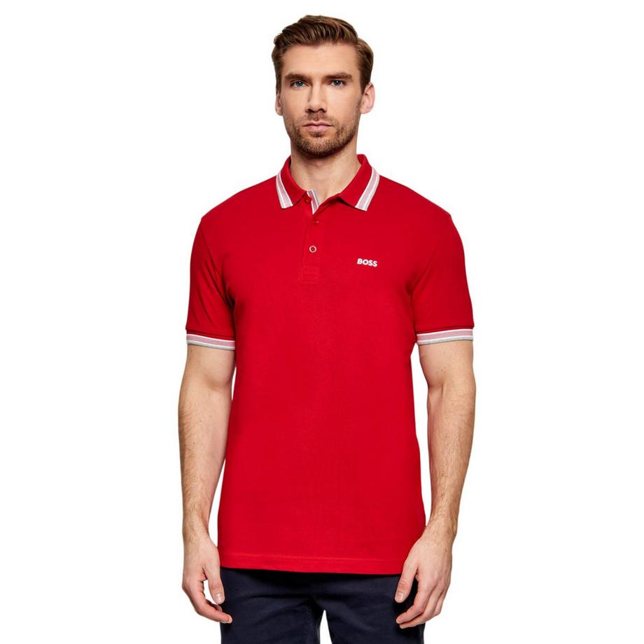 Paddy Maglietta Polo Con Punta A Contrasto