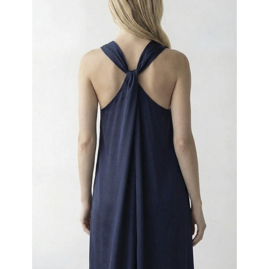 VILA Langes Satin Kleid  