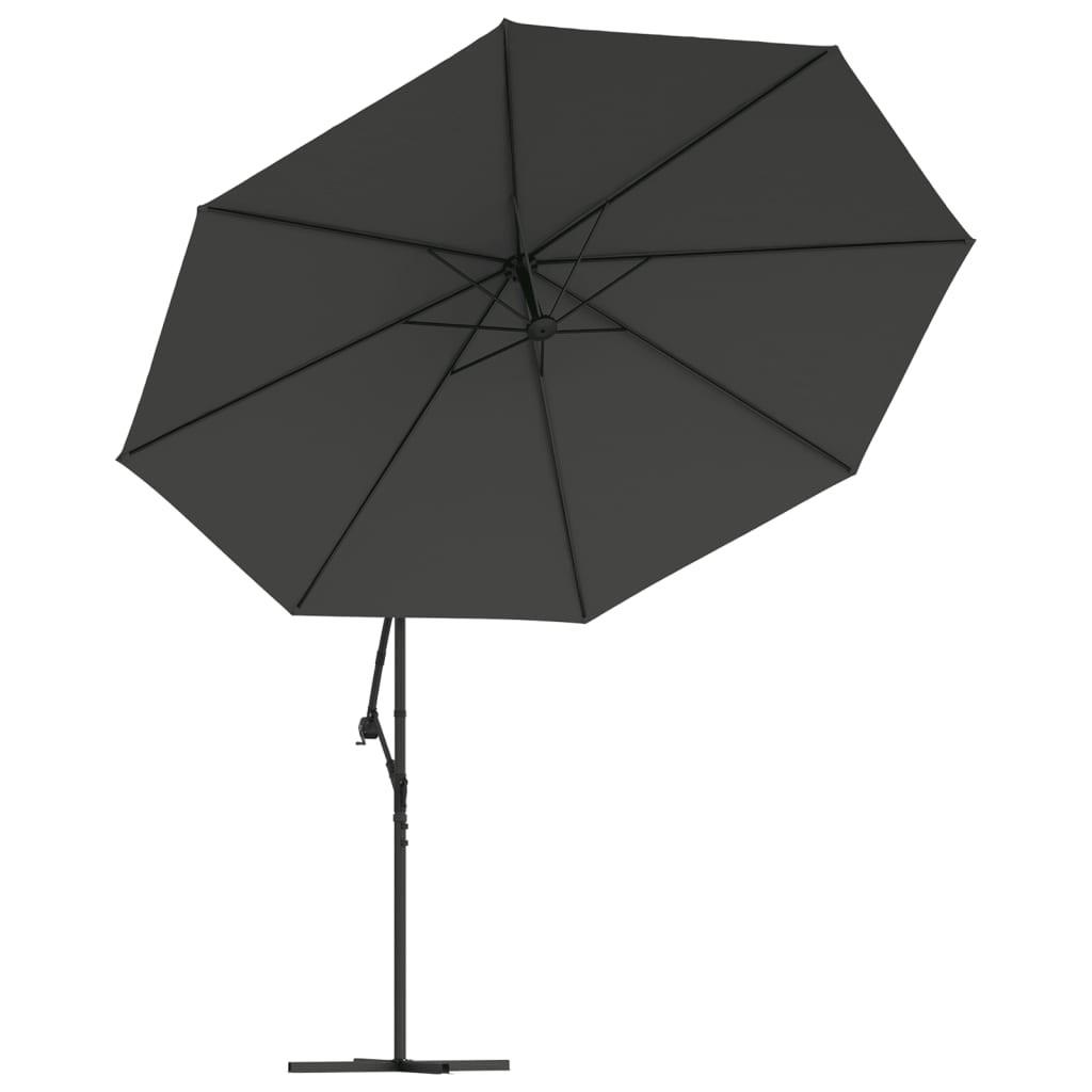 VidaXL Parasol d'extérieur en porte-à-faux  